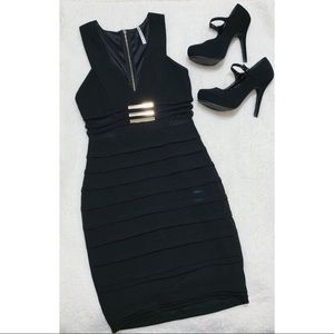 Agac’i Black Mini Dress SIZE SMALL